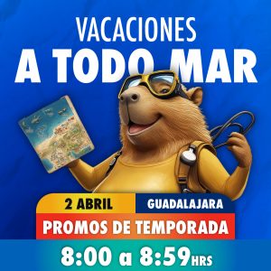Acceso Total 08:00 - 08:59 am 02 de abril 2026 Gdl